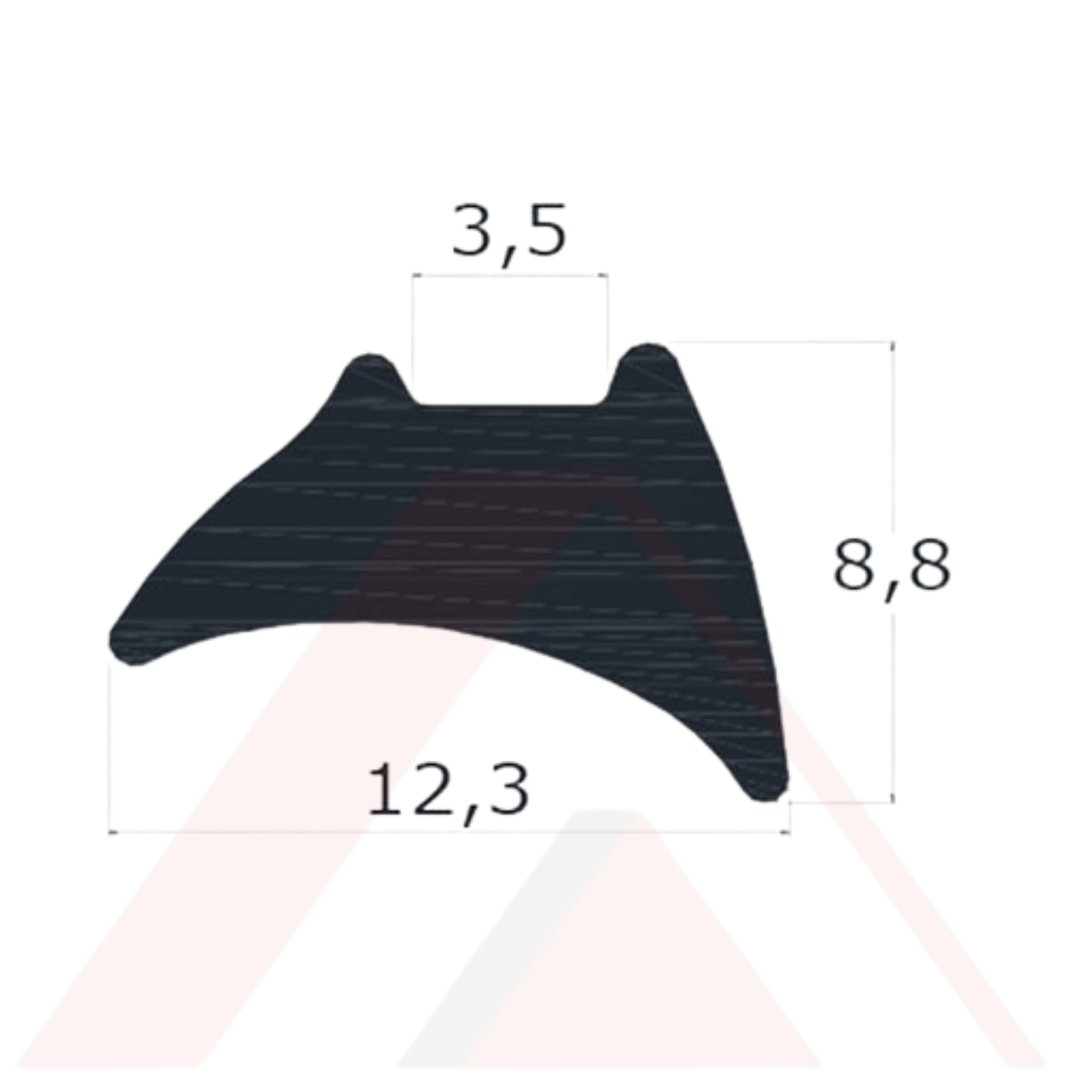 CAM FİTİLİ KAMA VEYA AY 4-6 mm AYKİM 02