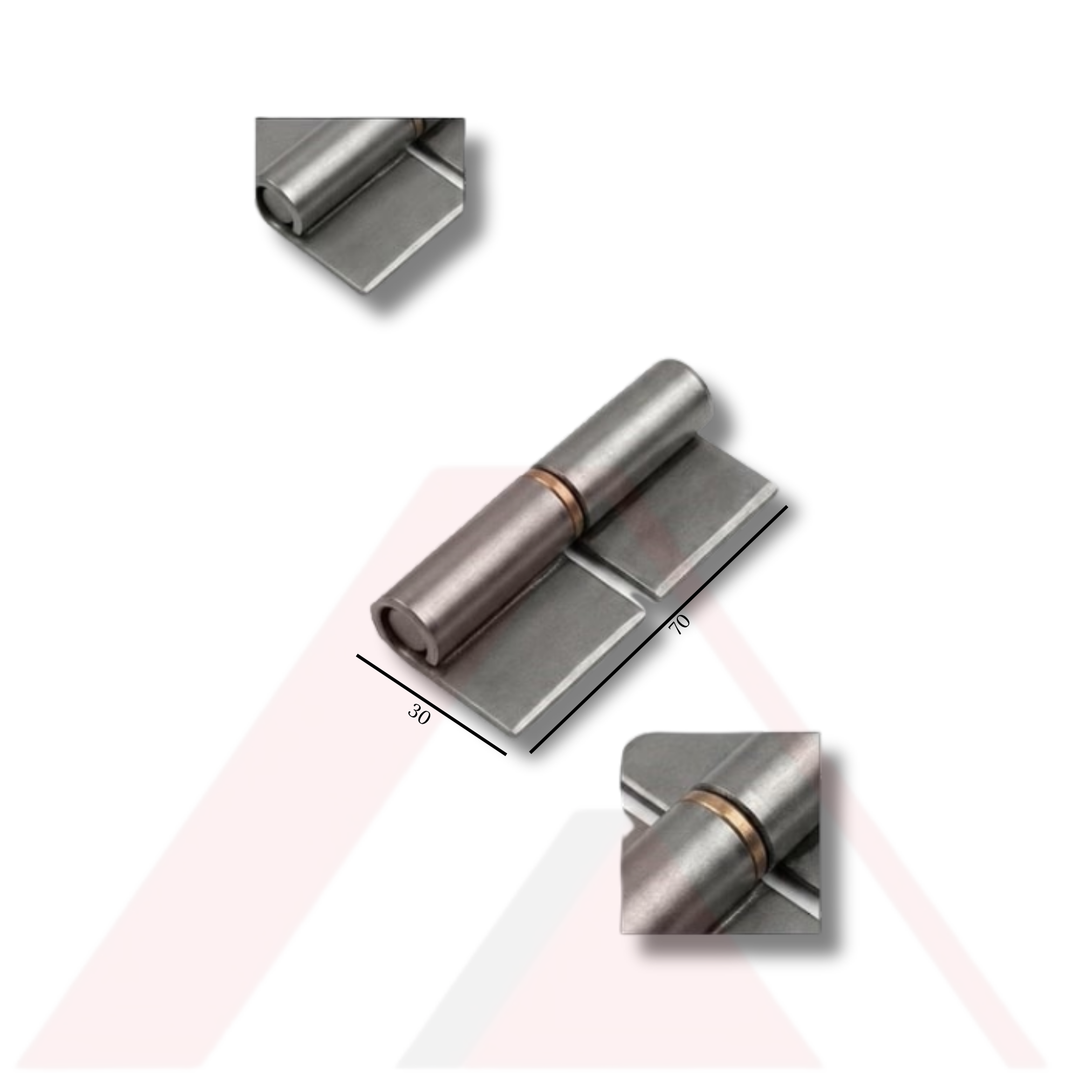 DEMİR KAPI İÇİN YANDAN TEK SAÇLI 14TKM  66 mm