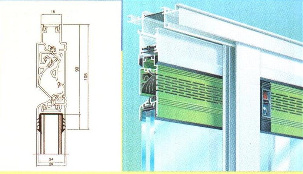 DOĞALGAZ HAVALANDIRMA PROFİLİ  CONTASI DAHİL 3 MT