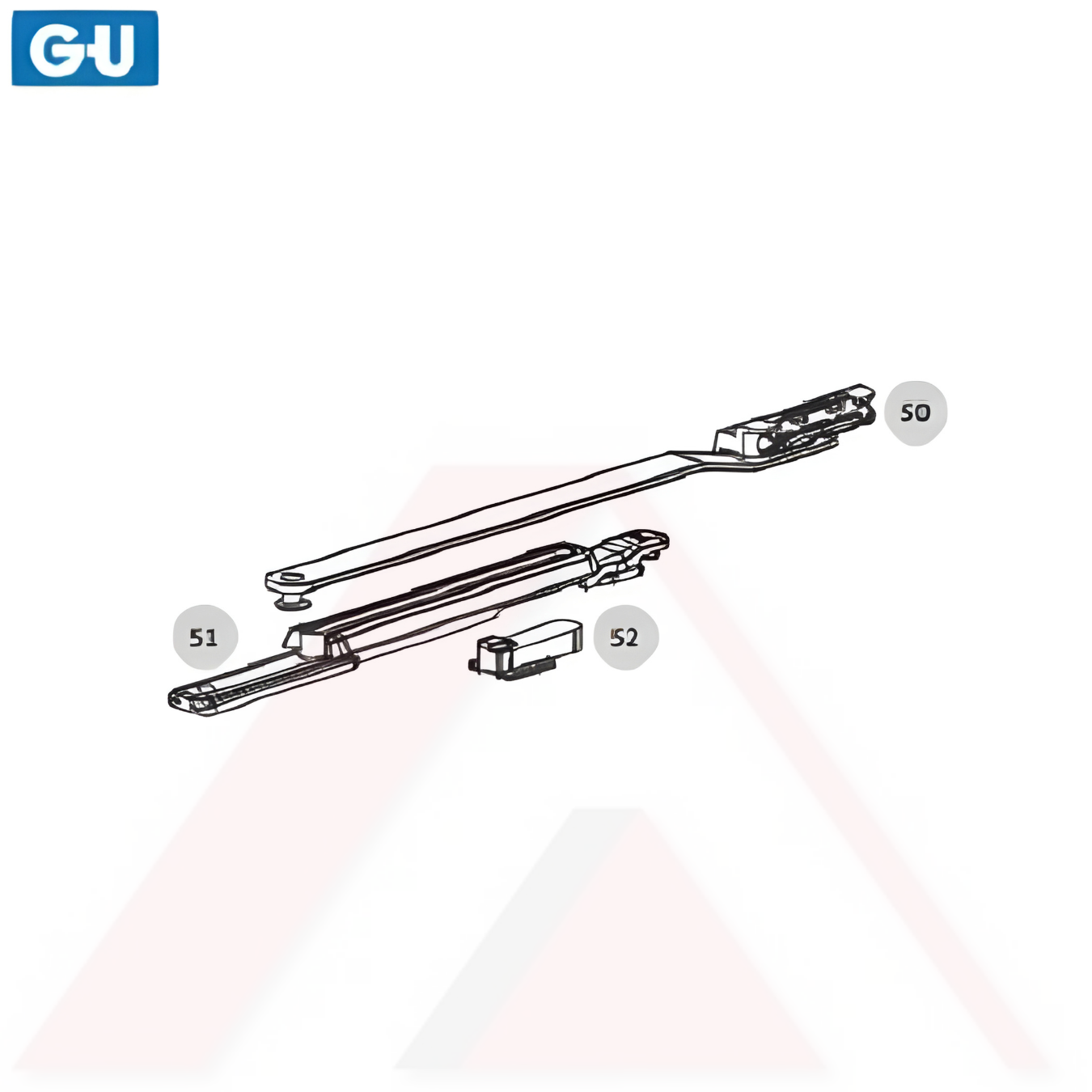 G-U ALU-JET 606+CC606 İLAVE MAKAS