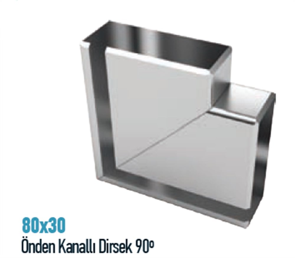 ALUMİNYUM DAR ORTA KAYIT PROFİLİ  55 LİK SERİ