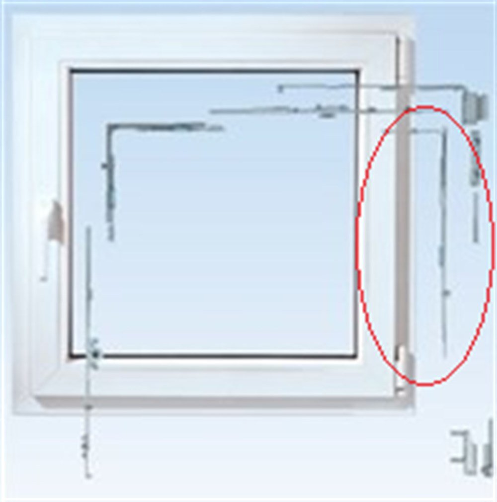 Arka Kilitleme-530mm, 1 pim Ç.A. Eurojet 951-1450