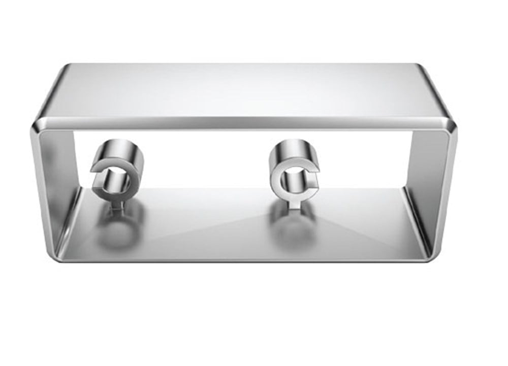 KARE KÜPEŞTE 80X30 İÇTEN DELİKLİ DUVAR FLANŞI 