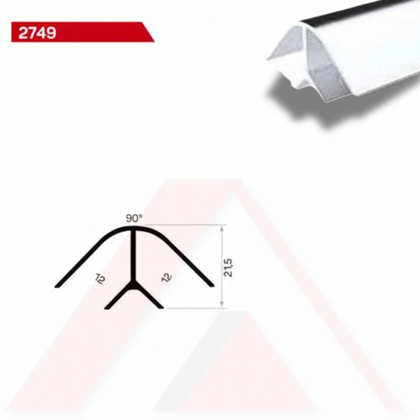 KÖŞE DÖNÜŞ PROFİLİ 90 DERECE 12 mm