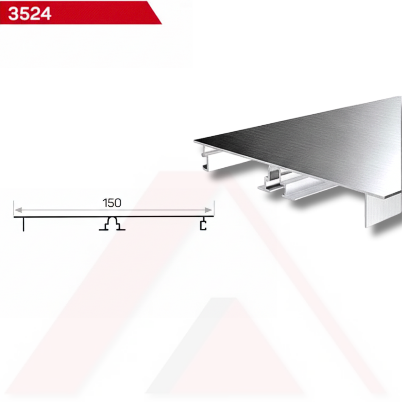 MUTFAK BAZA PROFİLİ 150 mm