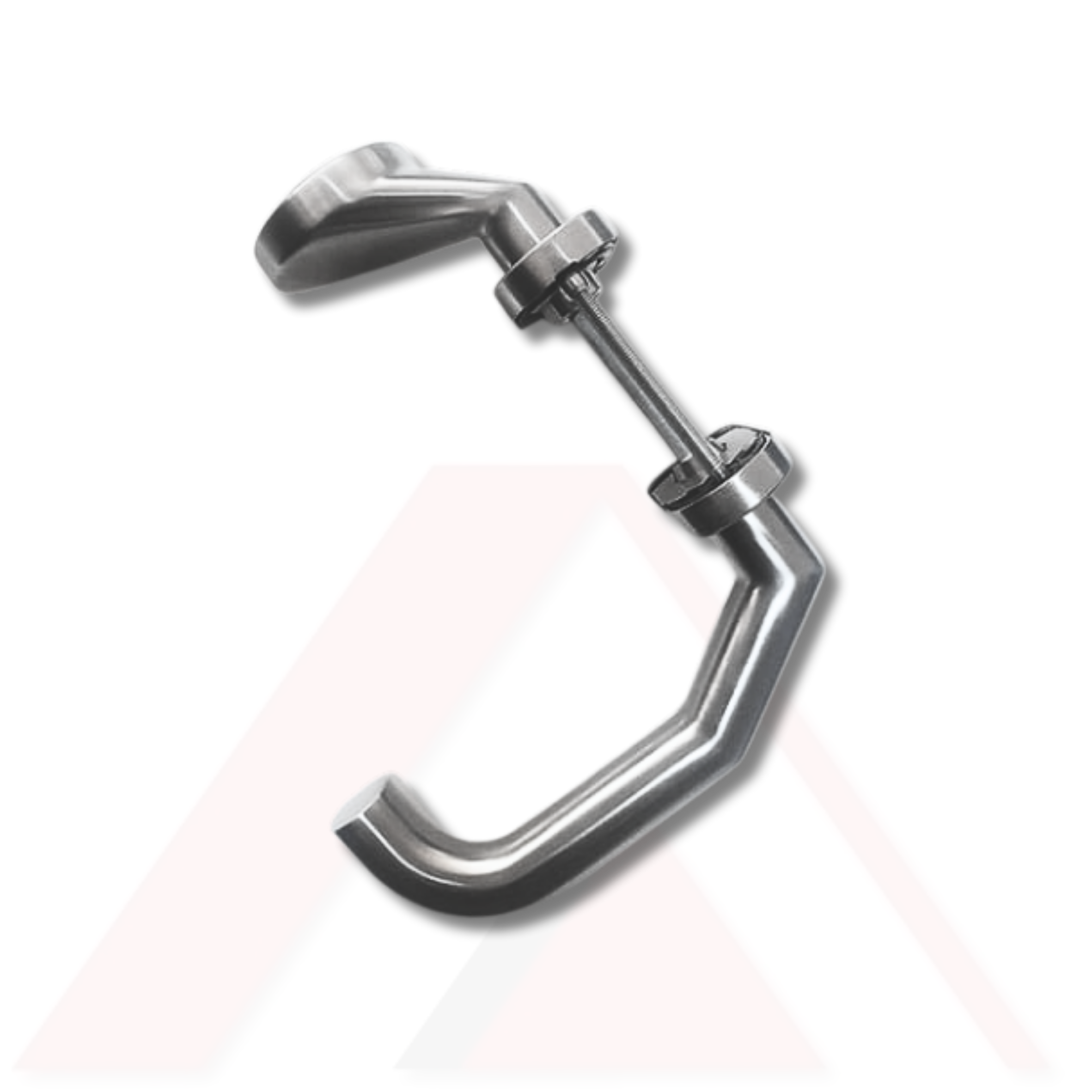 PASLANMAZ ROZETLİ KOL BİR TRF.ÇEKME-BİR TRFI BASMA