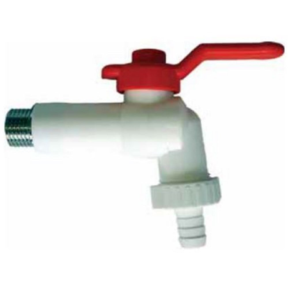 PLASTİK BAHÇE MUSLUK 1/2 KÜRESEL