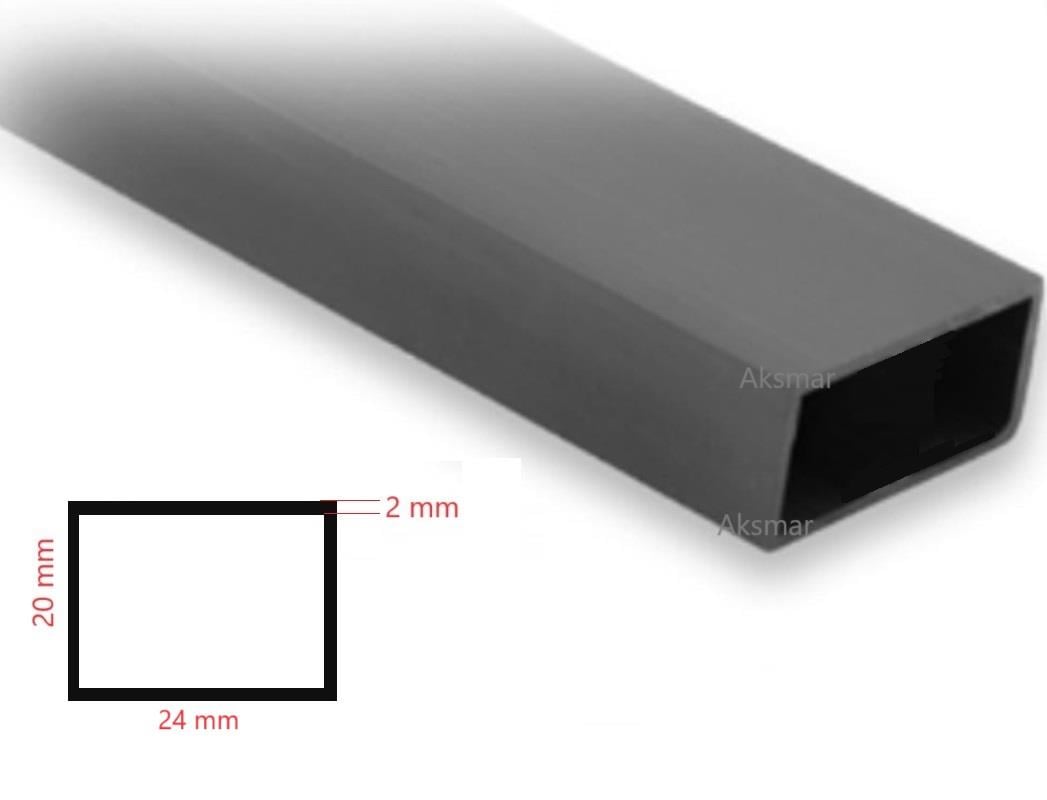 PLASTİK KUTU PROFİL 20X24X2 mm