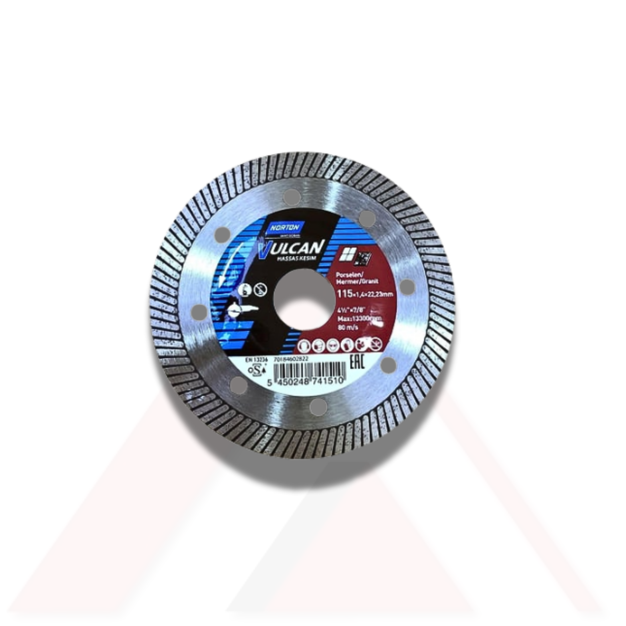 PORSELEN MERMER KESİCİ TURBO TESTERE 115 mm 