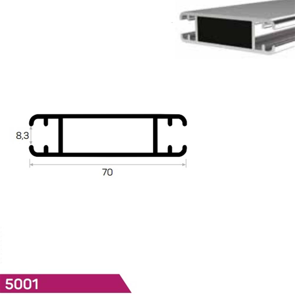 RAF PROFİLİ 8,3 mm KANALLI