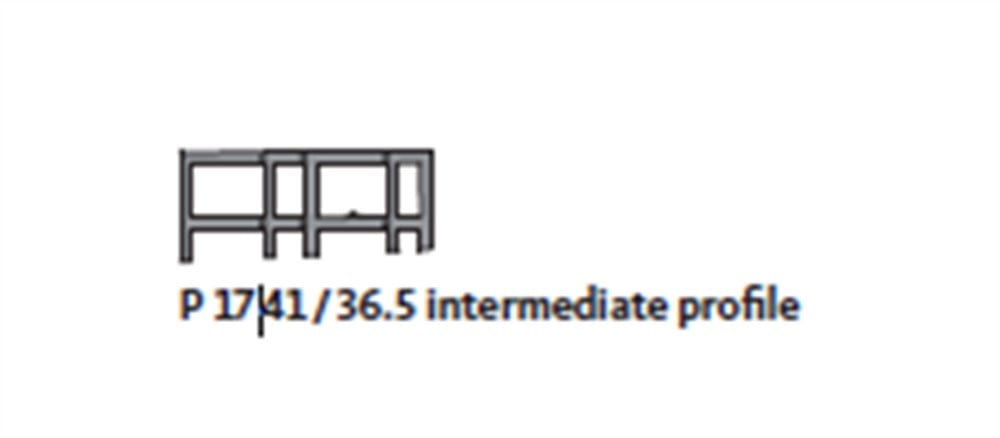 RAY SABİT BÖLÜM YALITIM CONTASI P1634, UC5