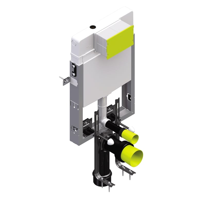 SEREL ASMA KLOZET İÇİN REZARVUAR METAL AYAKLI SET-FİX SİSTEM 