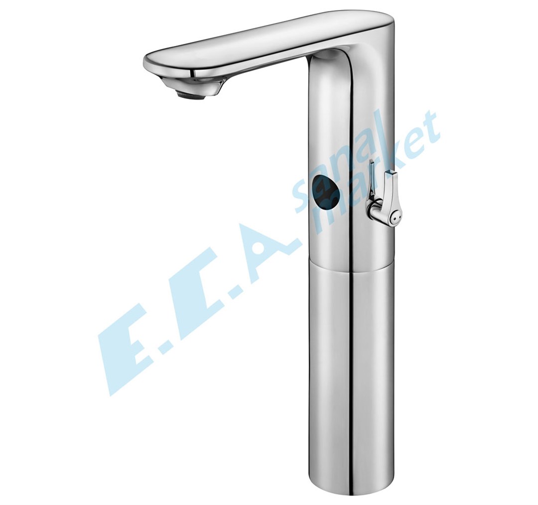 ECA COMPACT FOTOSELLİ ELEKTRİKLİ YÜKSEK TİP LAVABO BATARYASI