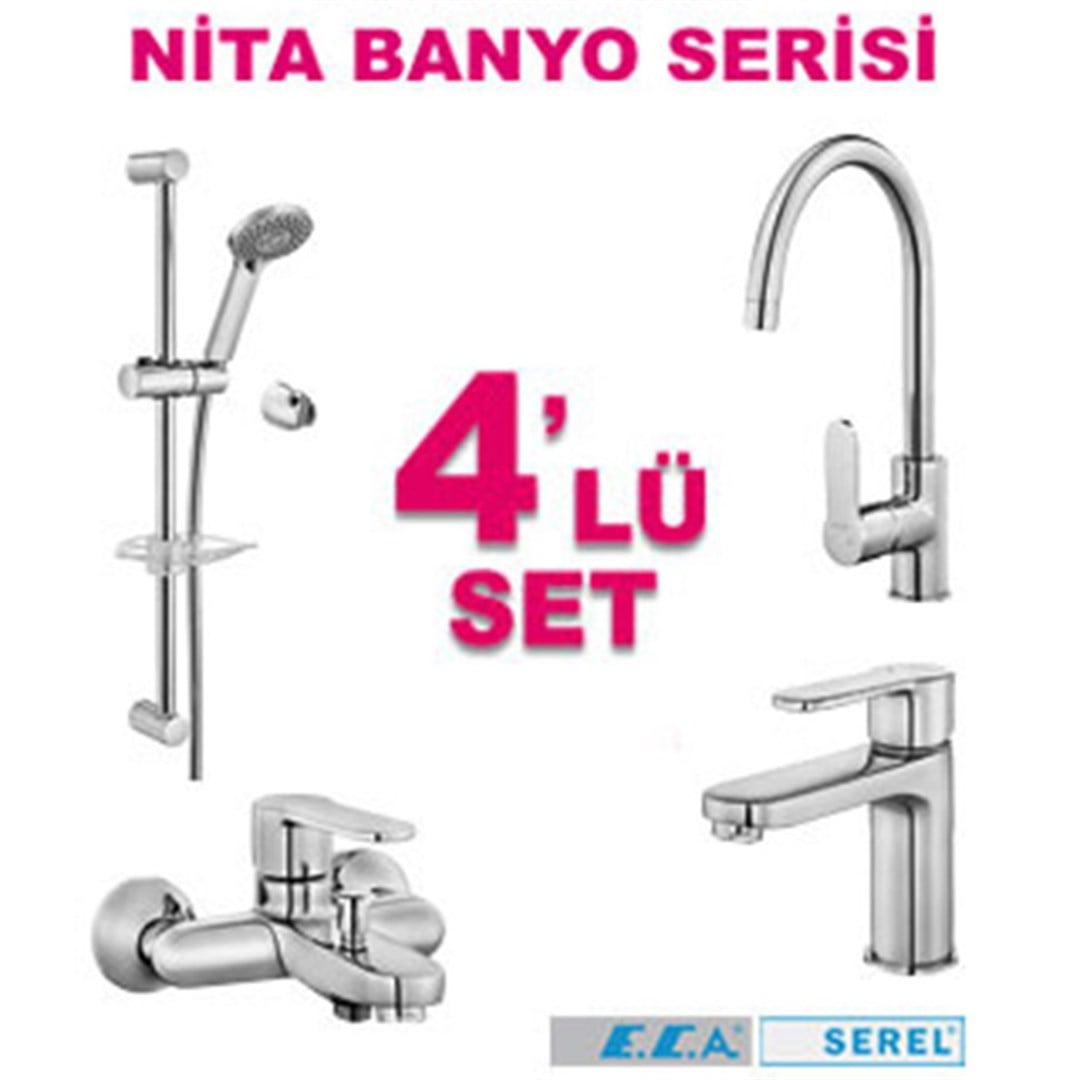 ECA Nita Serisi 4'Lü Set
