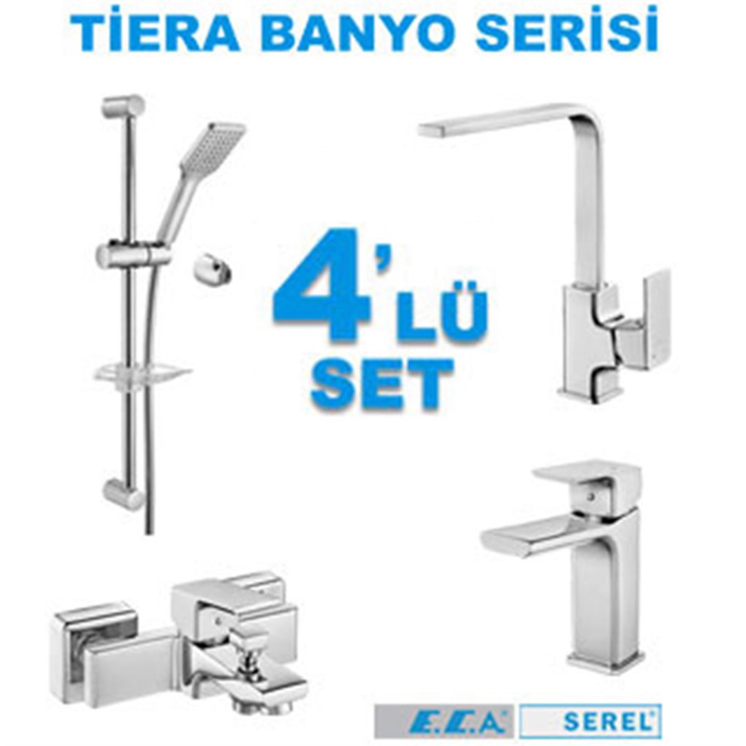ECA Tiera Serisi 4'Lü Set