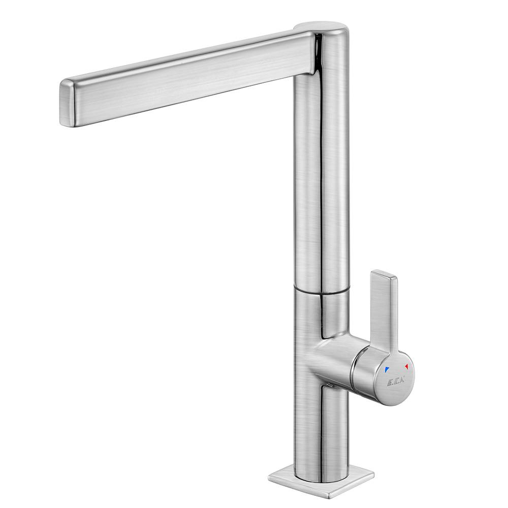 ECA LIFE MAT KROM INOX GÖRÜNÜMLÜ EVİYE BATARYASI