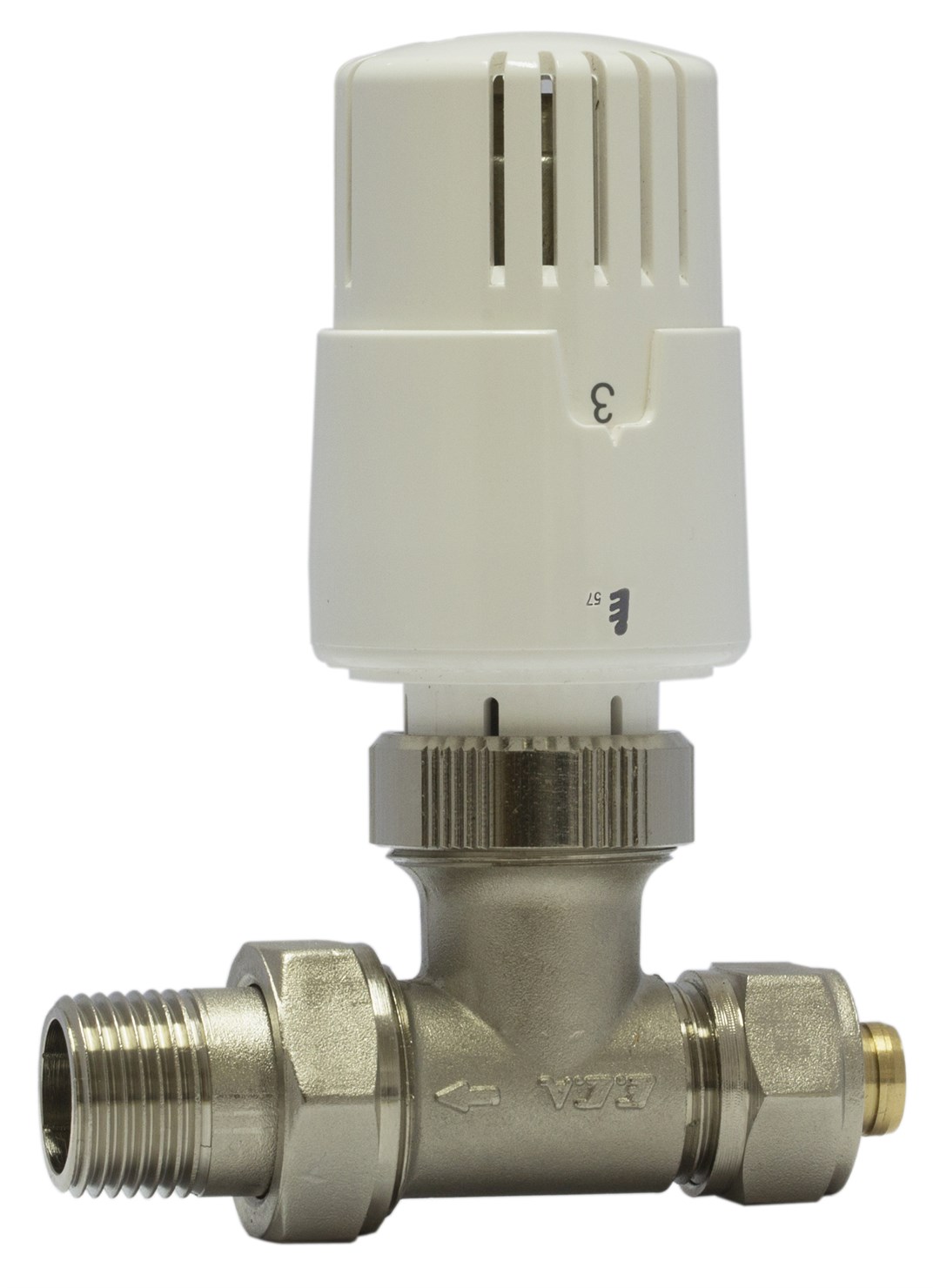 ECA TERMOSTATİK RADYATÖR VALFİ DÜZ PEX TRV4