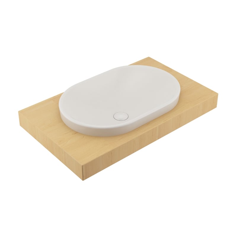 SEREL SAPPHIRE TEZGAH ÜSTÜ GÖMME LAVABO 40x60 cm SLİM KENARLI