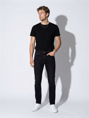 Ltb Renar Normal Paça Orta Bel Siyah Jean Pantolon