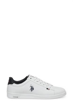 U.S. Polo Assn. FRANCO 5PR Beyaz Erkek Sneaker
