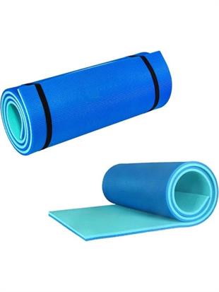 Elit Spor Yoga Plates Matı Mavi 1.80 Cm Boy 60 cm en x 1 cm kalınlık