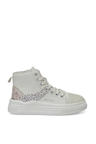 Kinetix TUSEN HI F 6PR Krem Kız Çocuk High Sneaker