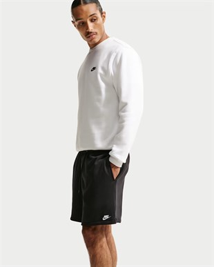 Nike Club Flow French Terry Erkek Siyah Günlük Stil Şort FN3520-010