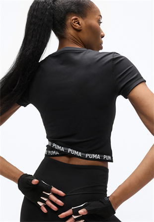 Puma W Strong Cross Back Tee Kısa Kol Crop 52849401