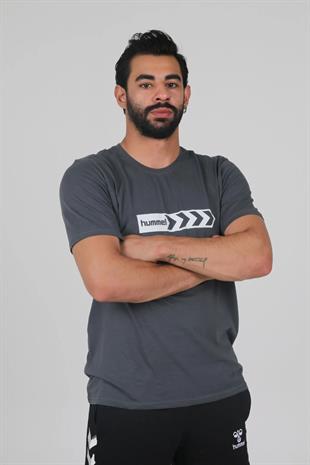 HUMMEL ARMIN COTON  BASIC  LOGO T-SHIRT S/S BASKILI T-SHIRT
