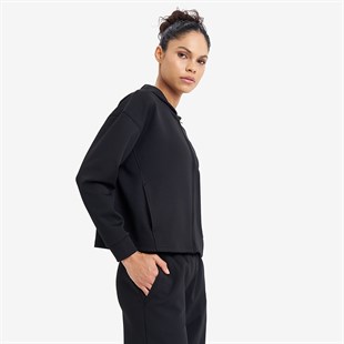 Lescon Kadın Fermuarlı Kapüşonlu Sweatshirt 26N-2105