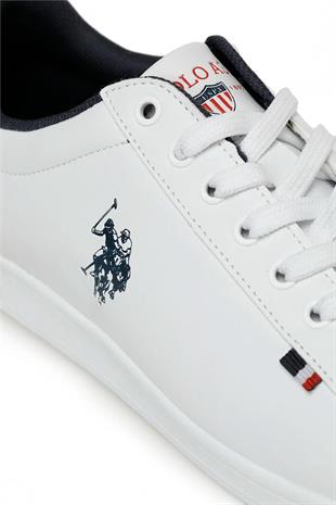 U.S. Polo Assn. FRANCO 5PR Beyaz Erkek Sneaker