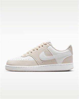 Nike Court Vision Low Kadın Bej Sneaker Ayakkabı
