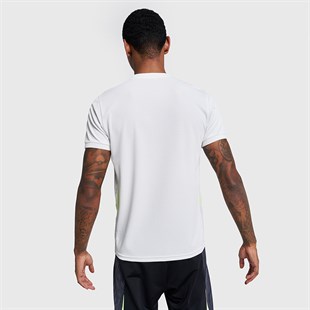 Lescon Erkek Futbol Kısa Kol  Beyaz T-Shirt 25B-1038