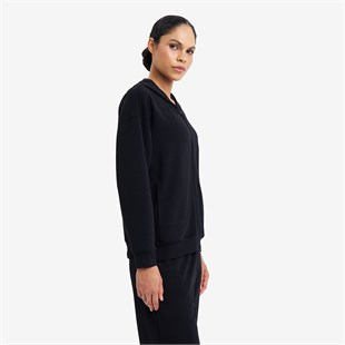 Lescon Kadın Fermuarlı Kapüşonlu Sweatshirt 26S-2221-26N