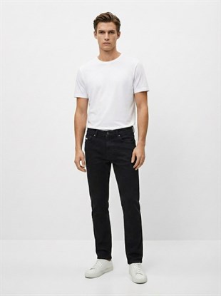 Ltb Sawyer P Dar Paça Orta Bel Siyah Jean Pantolon