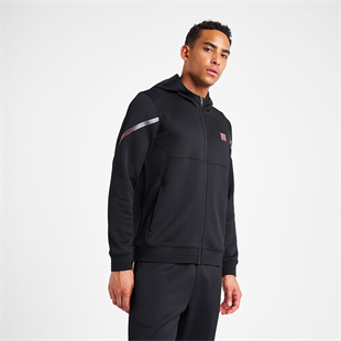 Lescon Erkek Fermuarlı Kapüşonlu Sweatshirt 25N-1128
