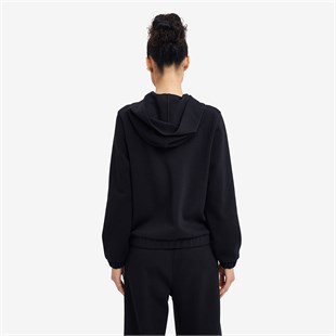 Lescon Kadın Fermuarlı Kapüşonlu Sweatshirt 26N-2120