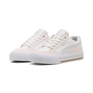 Puma Court Classic Vulcanised Formstrip Krem Kadın Spor Ayakkabı