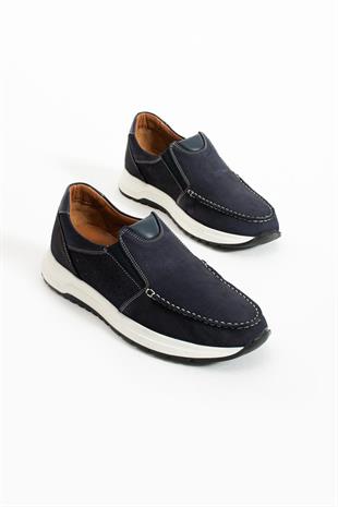 Hammer Jack Mosko Hakiki Deri Siyah Nubuk Erkek Ayakkabı 80811-M