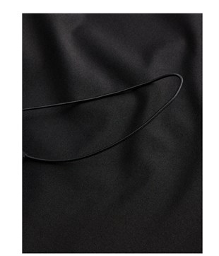 Jack & Jones JXVERONA CROPPED SINGLET JRS RT İp Aakı Siyah Atlet