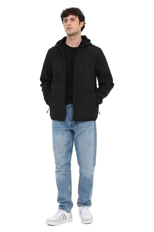 Kinetix 6W ML BASIC Softshell Erkek Siyah 6PR