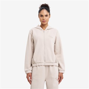 Lescon Kadın Fermuarlı Kapüşonlu Sweatshirt 26N-2120