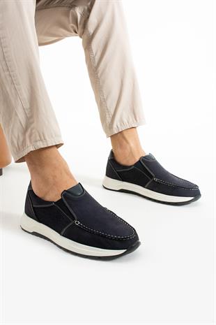 Hammer Jack Mosko Hakiki Deri Siyah Nubuk Erkek Ayakkabı 80811-M