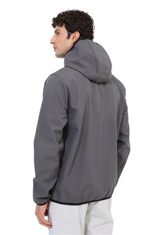 Kinetix ML BASIC Softshell 6PR Erkek Antrasit Mont