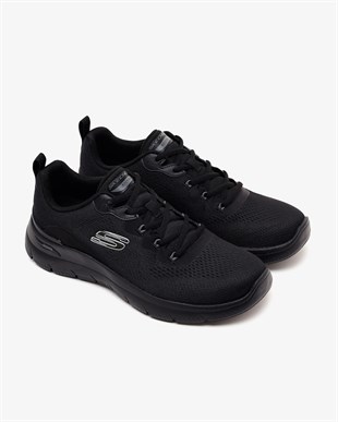 Skechers Arch Fit Summits 233178TK BBK Erkek Siyah Spor Ayakkabı