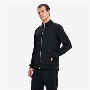 Lescon 26N-1159  Erkek Fermuarlı Kapüşonlu Sweatshirt