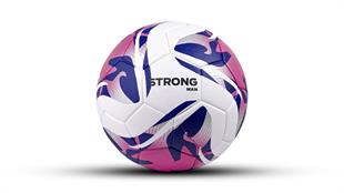 StrongMen Lazer kesim 4 Astarlı Suni Deri Sert Zemin Halı Saha Futbol Topu No:5 BSF-8000