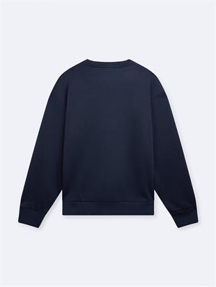 Ltb Lehome Sıfır Yaka Logolu Sweatshırt