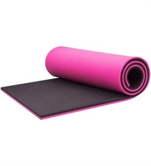 Elit Spor Yoga Plates Matı Gri Pembe 1.80 Cm Boy 60 cm en x 1 cm kalınlık
