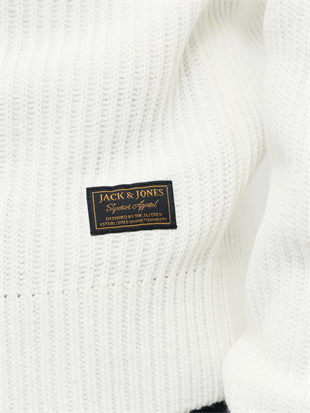 Jack & Jones Jjpannel Knit Crew Neck Aw25 Sıfır Yaka Kazak